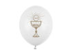 Picture of LATEX BALLOONS HOLY COMMUNION IHS PASTEL WHITE 11 INCH - 6 P